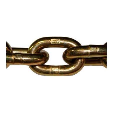 Advantage Sales & Supply Advantage Grade 70 Transport Chain G70250x133 - 1/4" Dia. - 3150 Lb. Cap. - 133' Pail G70250x133